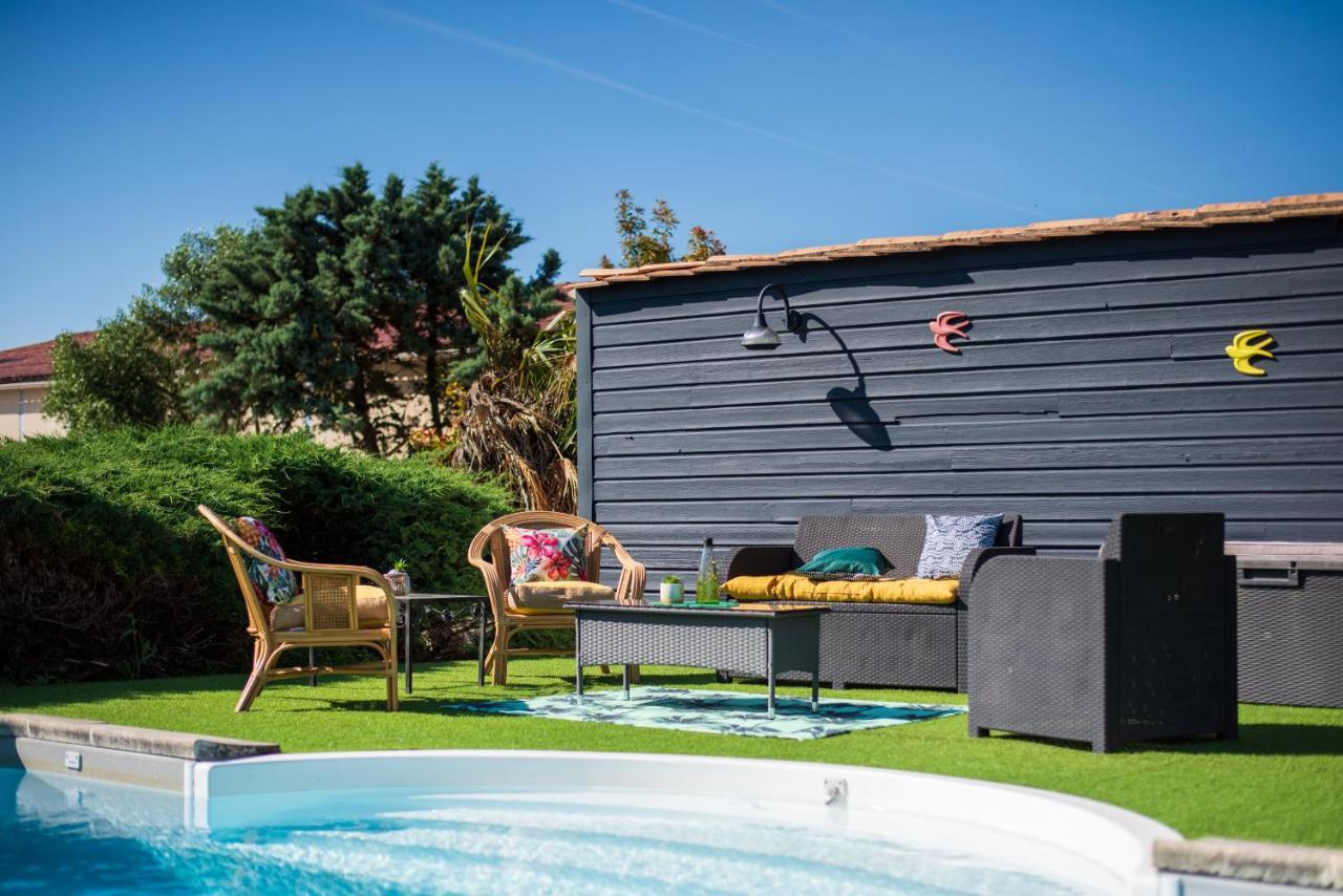 Chambre Merlot, Piscine Et Spa, Proche St Emilion Lugon et l’Ile du Carney 外观 照片